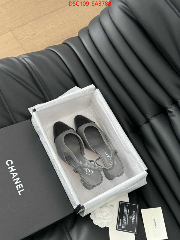 Women Shoes-Chanel best replica ID: SA3788 $: 109USD