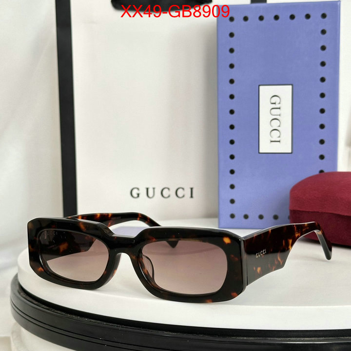 Glasses-Gucci replica aaaaa+ designer ID: GB8909 $: 49USD