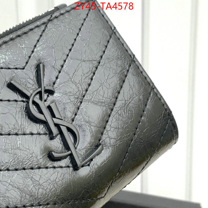 YSL Bags(4A)-Wallet- designer ID: TA4578 $: 45USD,