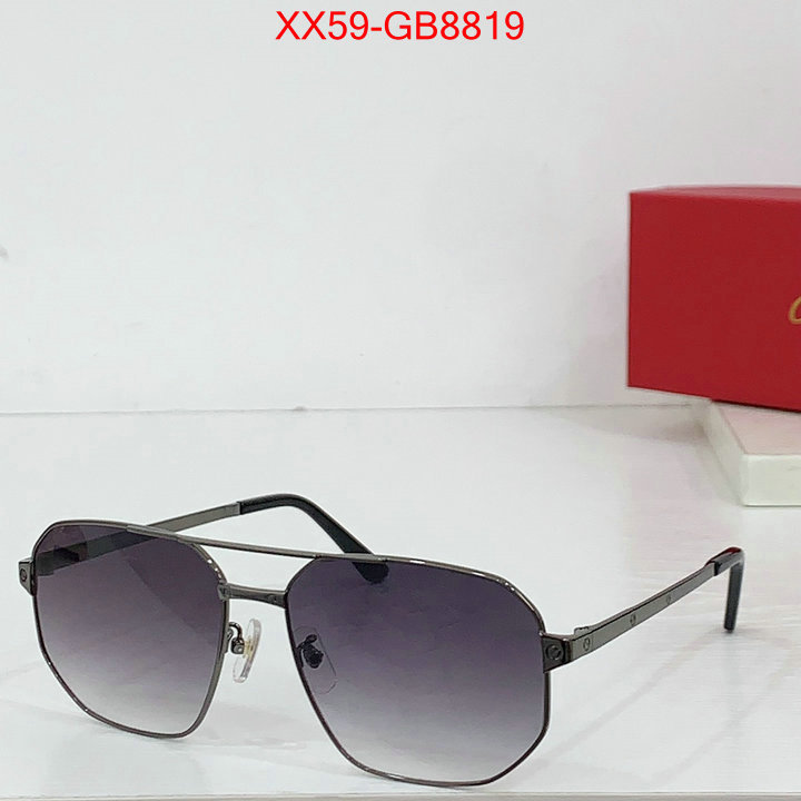 Glasses-Cartier replcia cheap ID: GB8819 $: 59USD