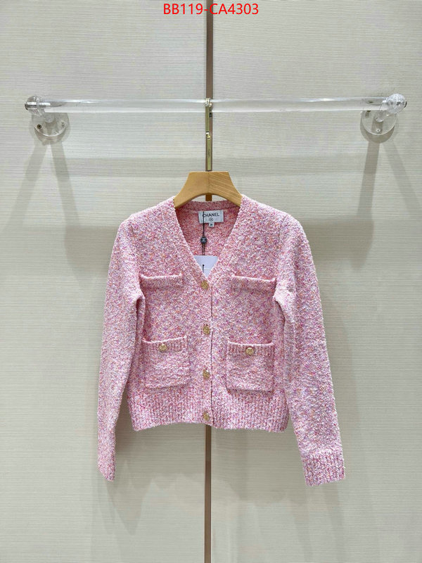 Clothing-Chanel how quality ID: CA4303 $: 119USD