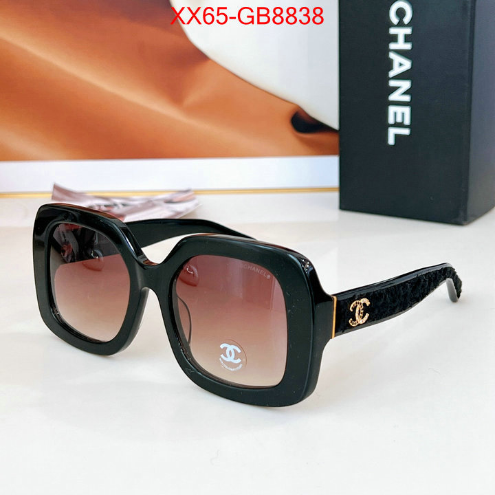 Glasses-Chanel fake aaaaa ID: GB8838 $: 65USD