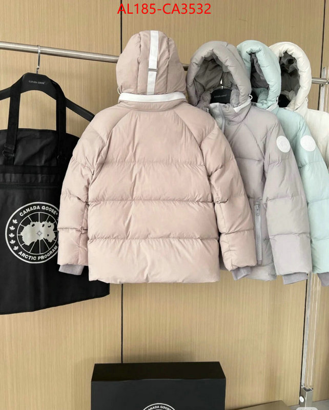 Down jacket Women-Canada Goose wholesale imitation designer replicas ID: CA3532 $: 185USD