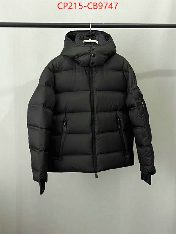 Down jacket Men-Moncler wholesale ID: CB9747 $: 215USD