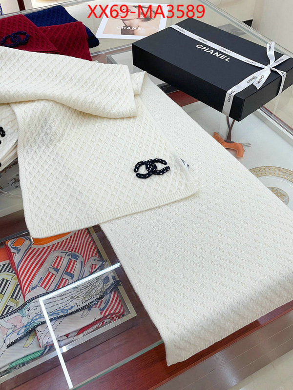 Scarf-Chanel wholesale designer shop ID: MA3589 $: 69USD