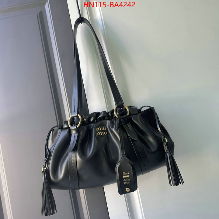 Miu Miu Bags(TOP)-Handbag- wholesale imitation designer replicas ID: BA4242 $: 115USD,