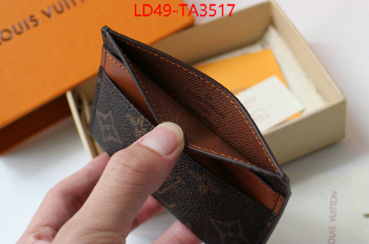 LV Bags(TOP)-Wallet the highest quality fake ID: TA3517 $: 49USD,