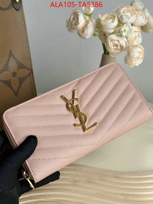 YSL Bags(TOP)-Wallet- customize best quality replica ID: TA5386 $: 105USD,