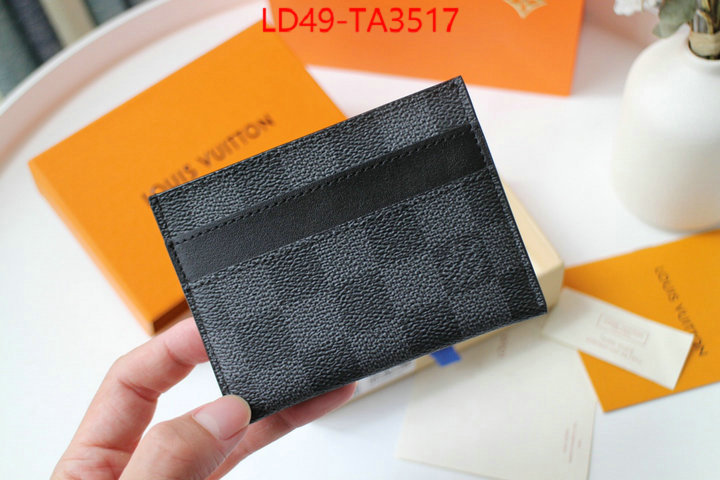 LV Bags(TOP)-Wallet the highest quality fake ID: TA3517 $: 49USD,