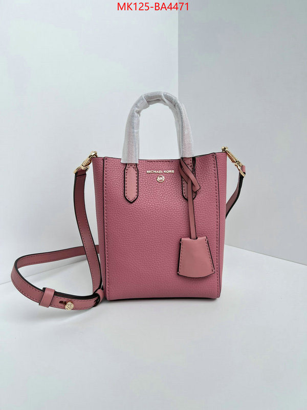 Michael Kors Bags(TOP)-Handbag- best fake ID: BA4471 $: 125USD,