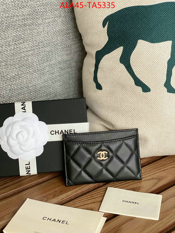 Chanel Bags(TOP)-Wallet- 7 star quality designer replica ID: TA5335 $: 45USD,