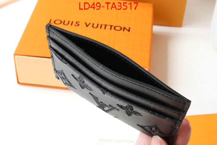 LV Bags(TOP)-Wallet the highest quality fake ID: TA3517 $: 49USD,