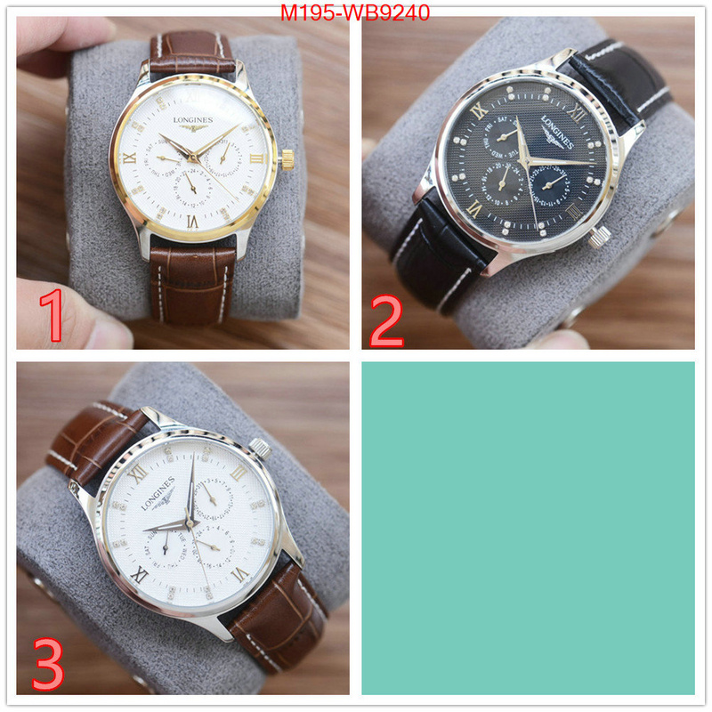 Watch(TOP)-Longines new designer replica ID: WB9240 $: 195USD