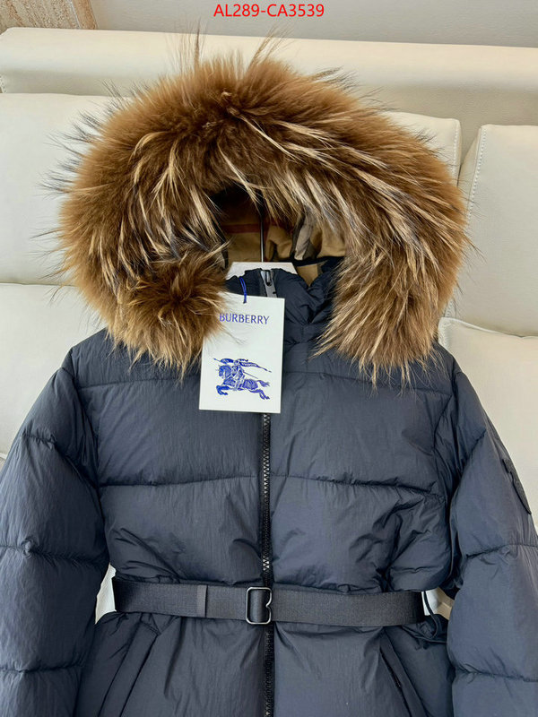 Down jacket Women-Burberry the highest quality fake ID: CA3539 $: 289USD