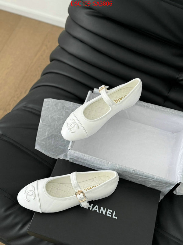 Women Shoes-Chanel high quality aaaaa replica ID: SA3806 $: 109USD