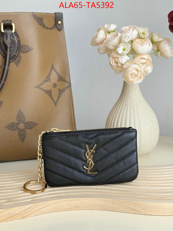 YSL Bags(TOP)-Wallet- 1:1 clone ID: TA5392 $: 65USD,