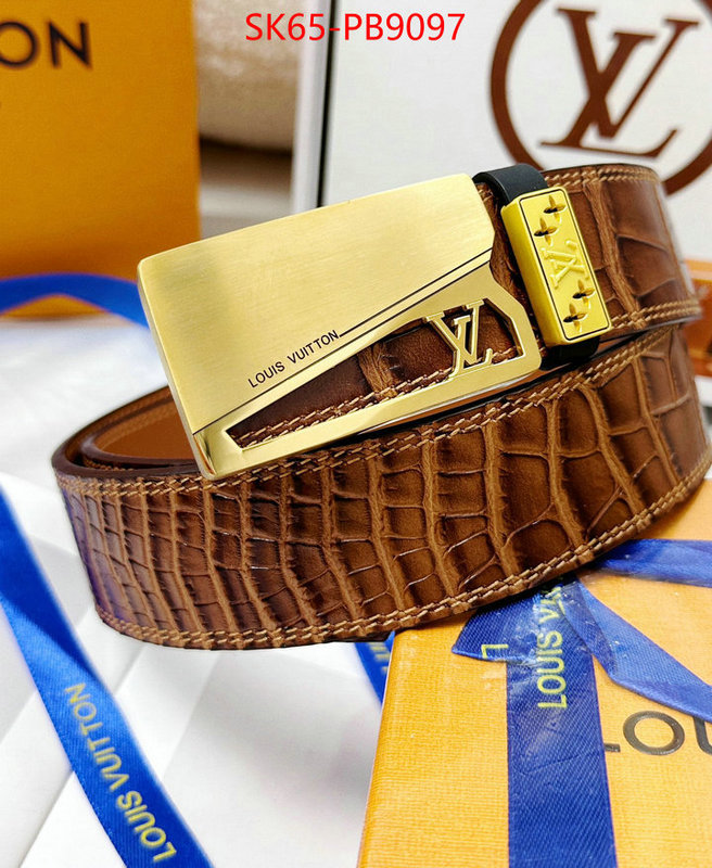 Belts-LV designer high replica ID: PB9097 $: 65USD