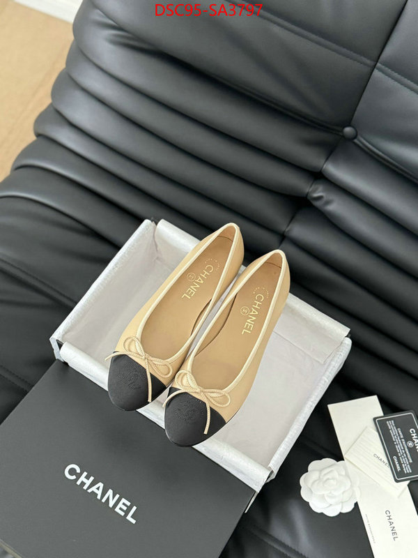 Women Shoes-Chanel we provide top cheap aaaaa ID: SA3797 $: 95USD