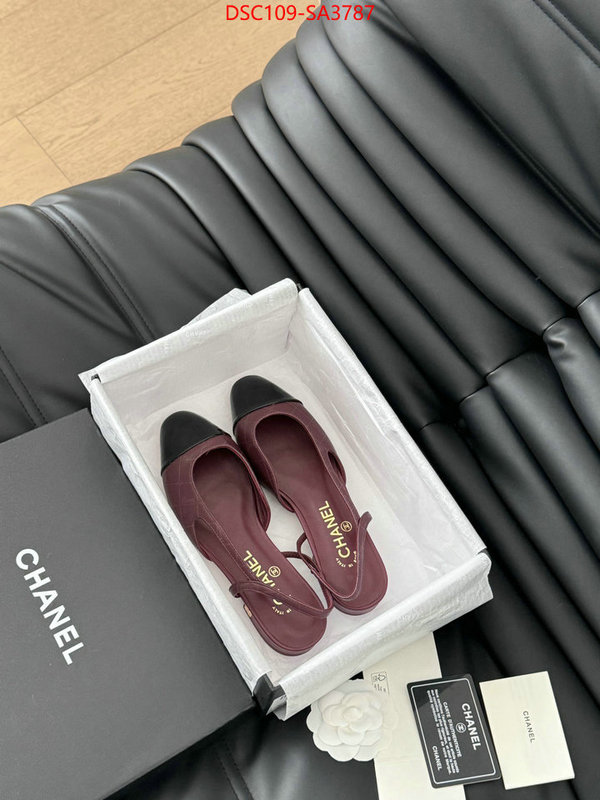 Women Shoes-Chanel 2024 luxury replicas ID: SA3787 $: 109USD