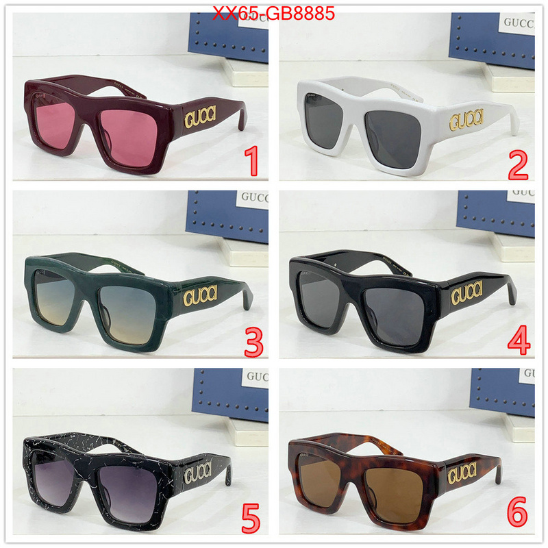 Glasses-Gucci aaaaa+ class replica ID: GB8885 $: 65USD