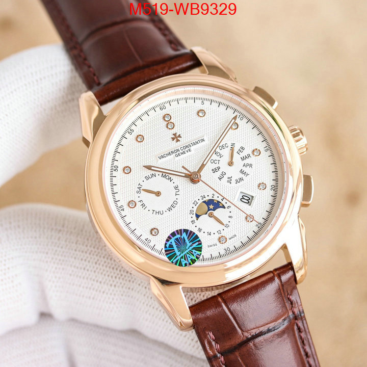 Watch(TOP)-Vacheron Constantin highest quality replica ID: WB9329 $: 519USD