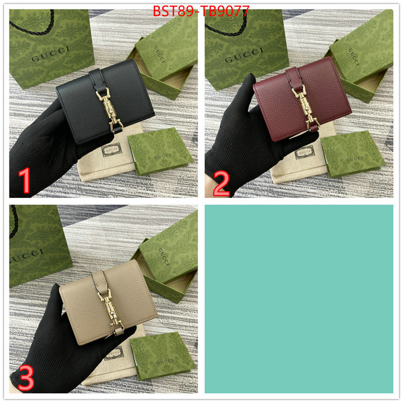 Gucci Bags(TOP)-Wallet- buy replica ID: TB9077 $: 89USD,