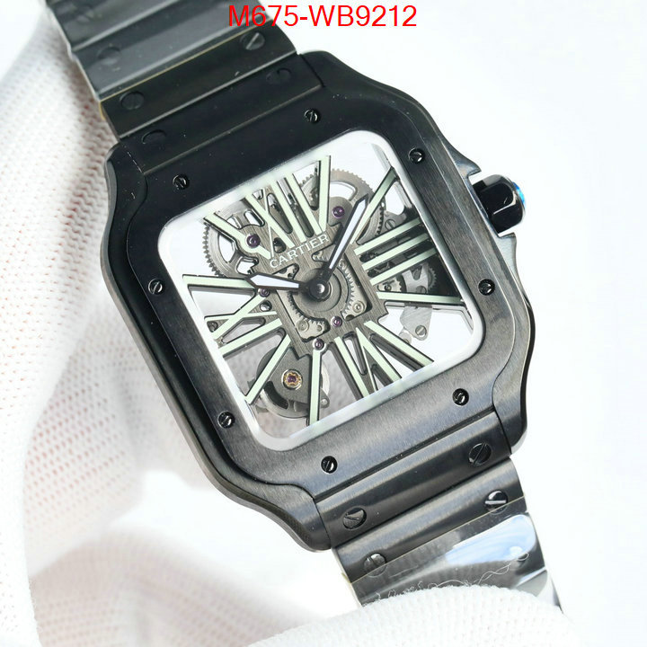 Watch(TOP)-Cartier cheap replica ID: WB9212 $: 675USD