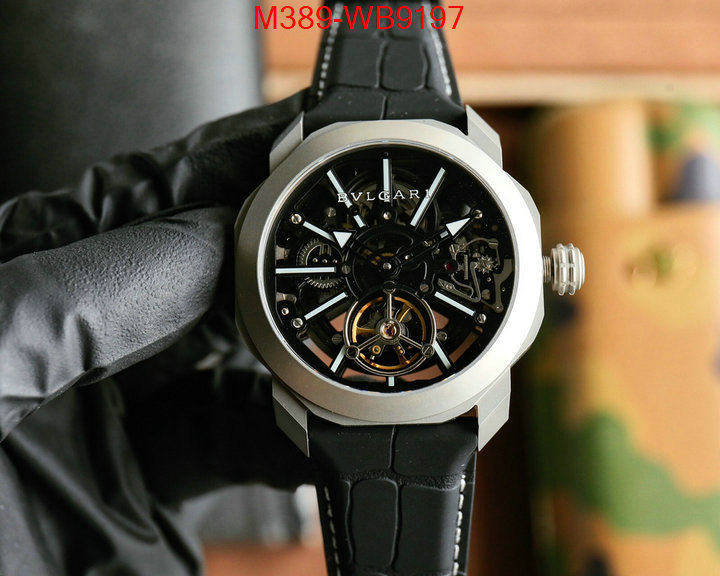 Watch(TOP)-Bvlgari designer fashion replica ID: WB9197 $: 389USD