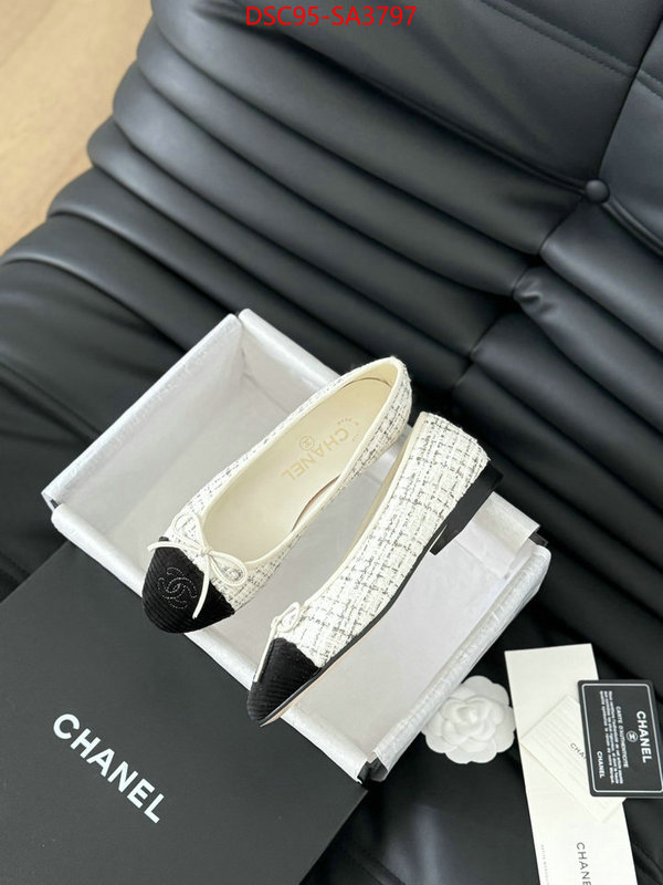 Women Shoes-Chanel we provide top cheap aaaaa ID: SA3797 $: 95USD