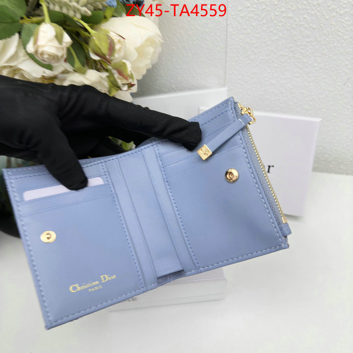 Dior Bags(4A)-Wallet- what is a 1:1 replica ID: TA4559 $: 45USD,