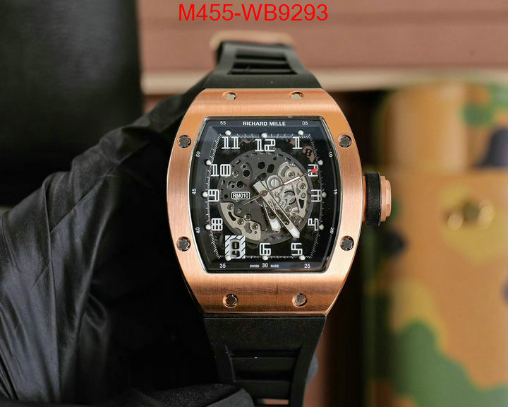 Watch(TOP)-Richard Mille quality replica ID: WB9293 $: 455USD