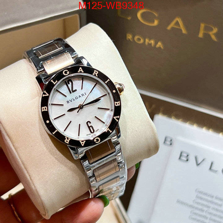 Watch(4A)-Bvlgari brand designer replica ID: WB9348 $: 125USD