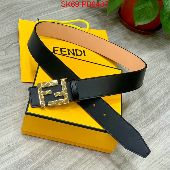 Belts-Fendi new ID: PB9437 $: 69USD