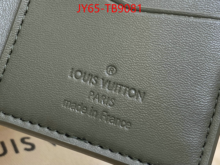 LV Bags(TOP)-Wallet designer fake ID: TB9081 $: 65USD,