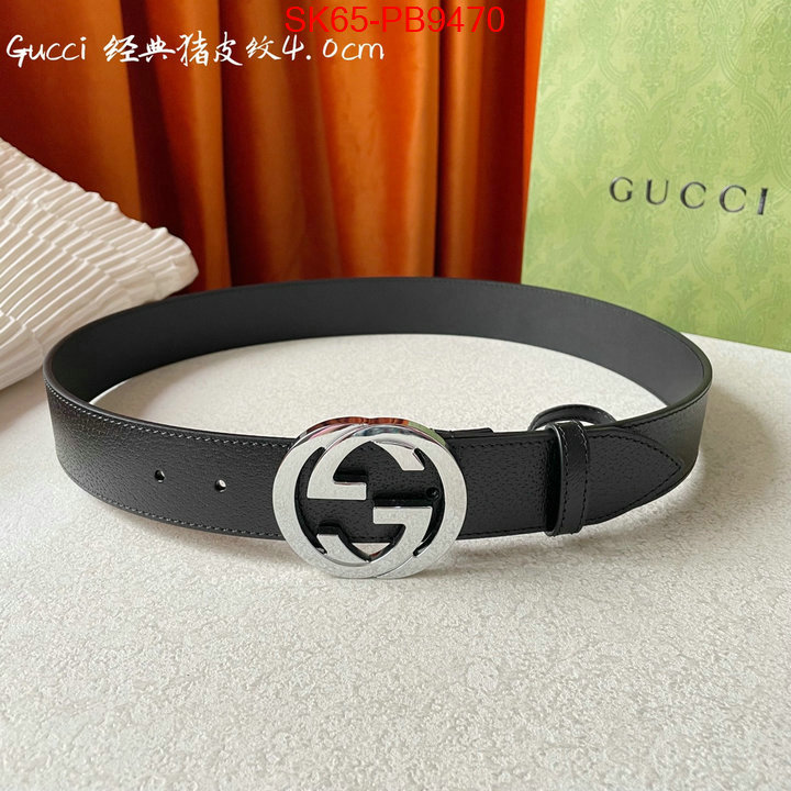 Belts-Gucci top perfect fake ID: PB9470 $: 65USD