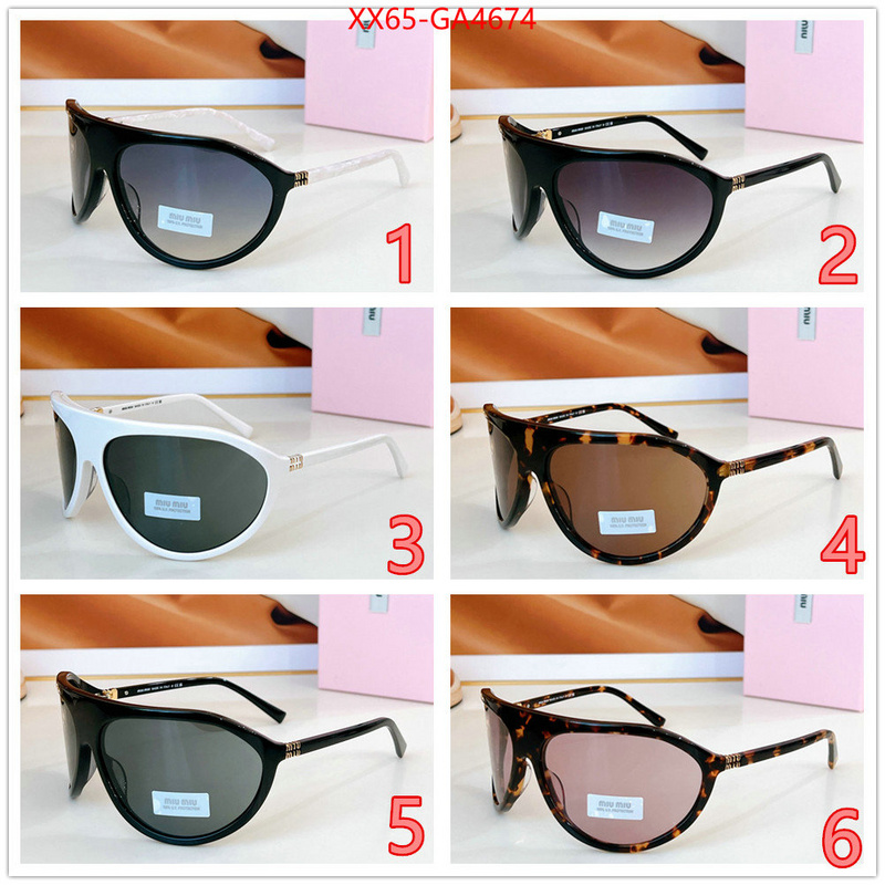 Glasses-Miu Miu buy aaaaa cheap ID: GA4674 $: 65USD