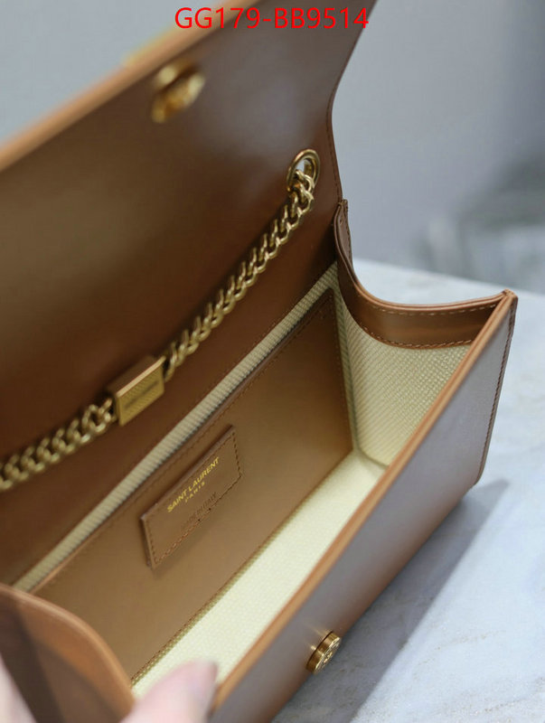 YSL Bags(TOP)-Crossbody- where can i buy the best 1:1 original ID: BB9514 $: 179USD,