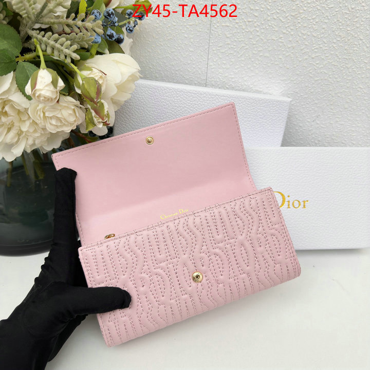 Dior Bags(4A)-Wallet- outlet 1:1 replica ID: TA4562 $: 45USD,