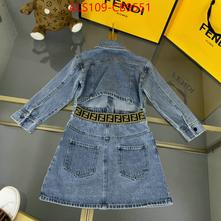 Kids clothing-Fendi we provide top cheap aaaaa ID: CB9551 $: 109USD