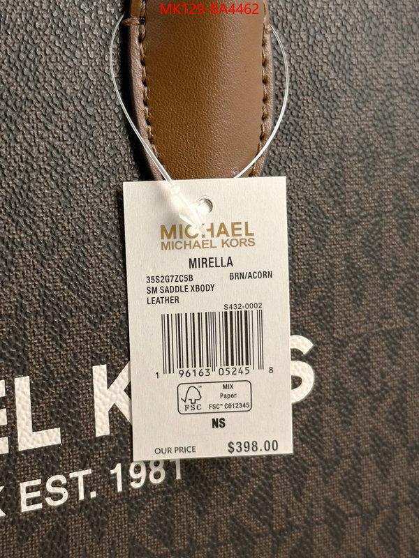 Michael Kors Bags(TOP)-Handbag- buy high-quality fake ID: BA4462 $: 129USD,