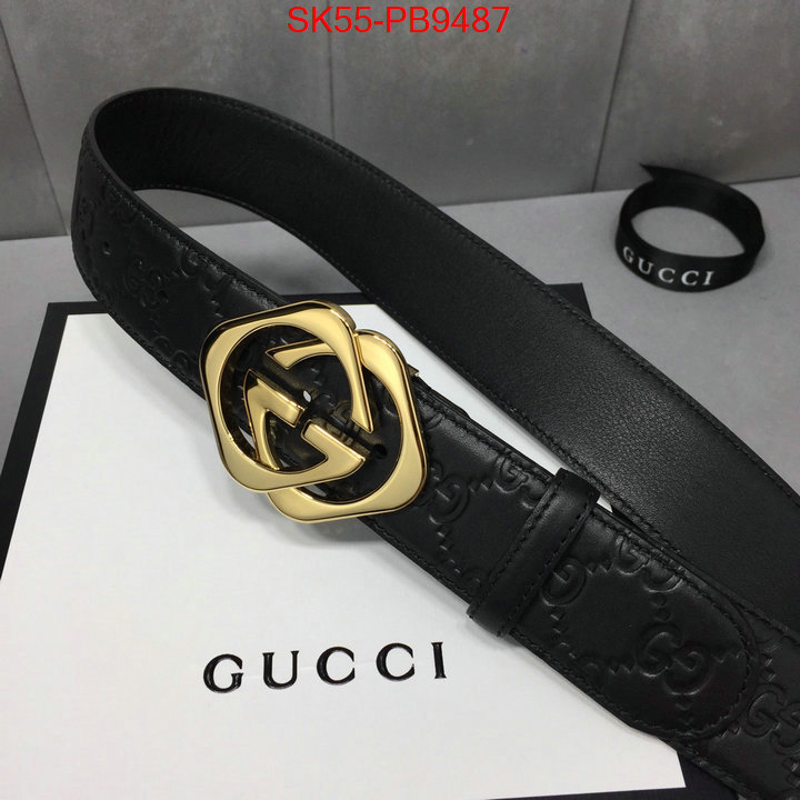 Belts-Gucci top quality fake ID: PB9487 $: 55USD