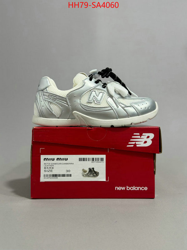 Kids shoes-New Balance luxury fashion replica designers ID: SA4060 $: 79USD