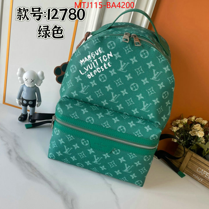 LV Bags(4A)-Backpack- sale ID: BA4200 $: 115USD,