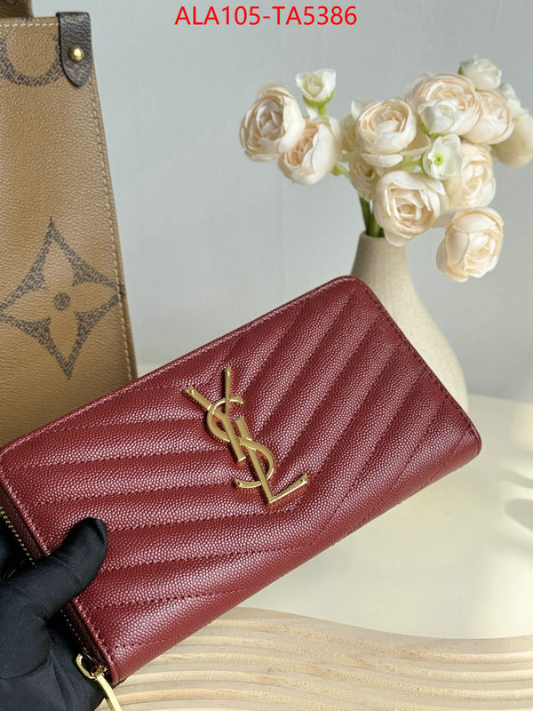 YSL Bags(TOP)-Wallet- customize best quality replica ID: TA5386 $: 105USD,