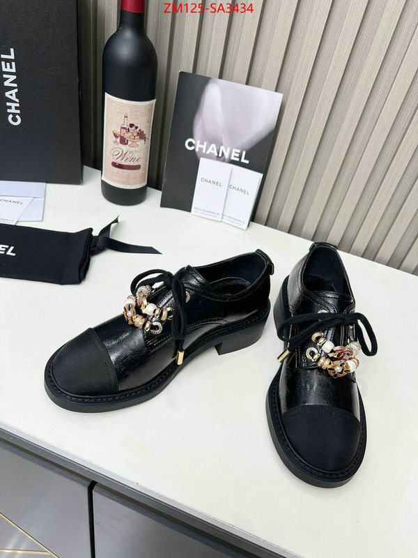 Women Shoes-Chanel best quality designer ID: SA3434 $: 125USD