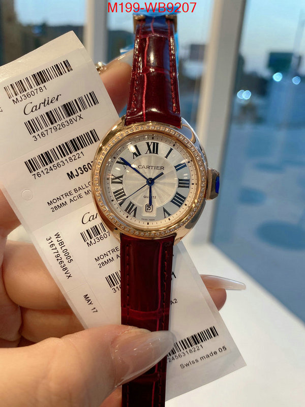 Watch(TOP)-Cartier replica us ID: WB9207 $: 199USD