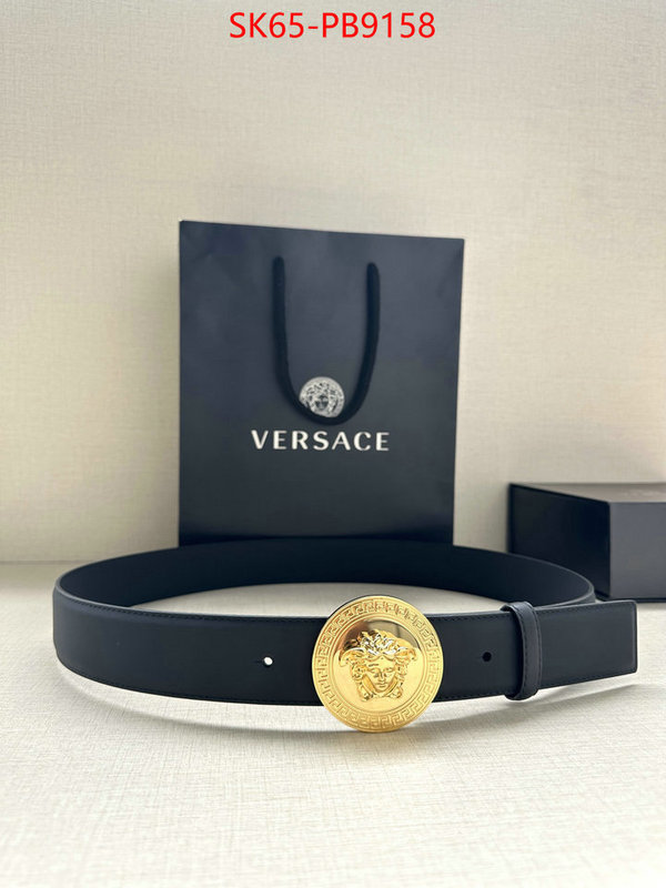 Belts-Versace designer 1:1 replica ID: PB9158 $: 65USD