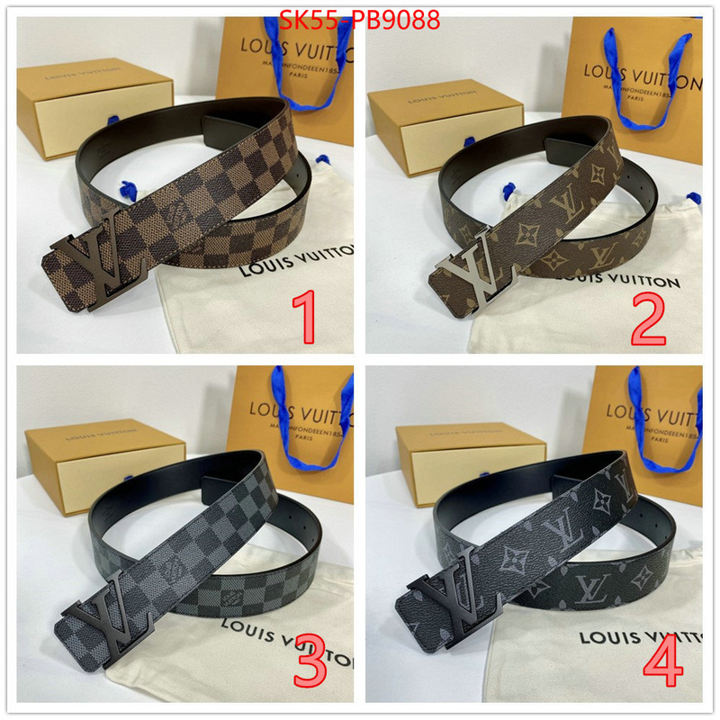 Belts-LV high quality designer replica ID: PB9088 $: 55USD