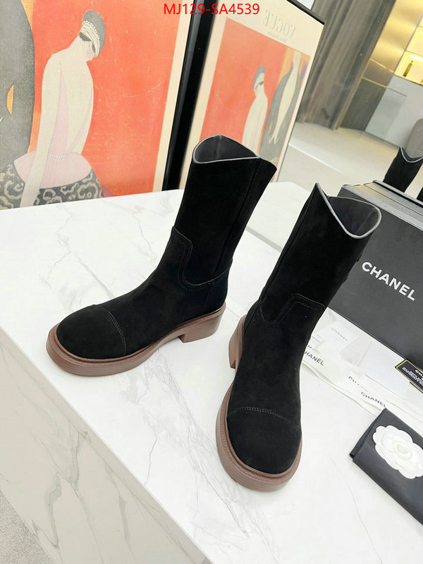 Women Shoes-Chanel high quality 1:1 replica ID: SA4539 $: 129USD