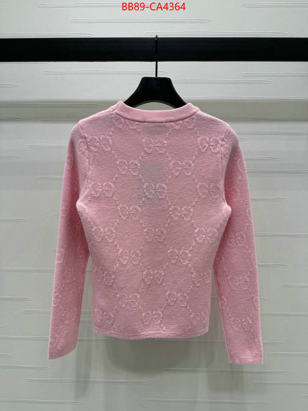 Clothing-Gucci designer 1:1 replica ID: CA4364 $: 89USD